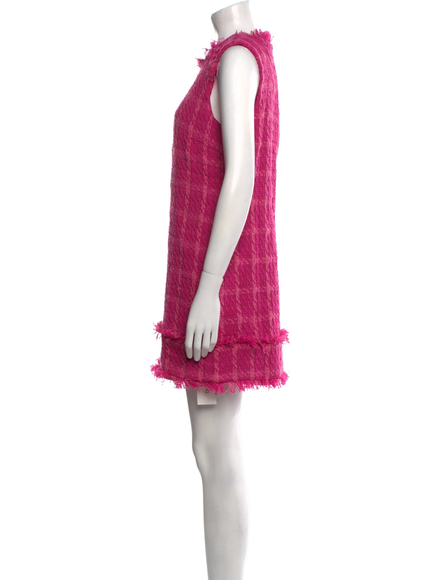 Walter Baker Plaid Print Mini Dress