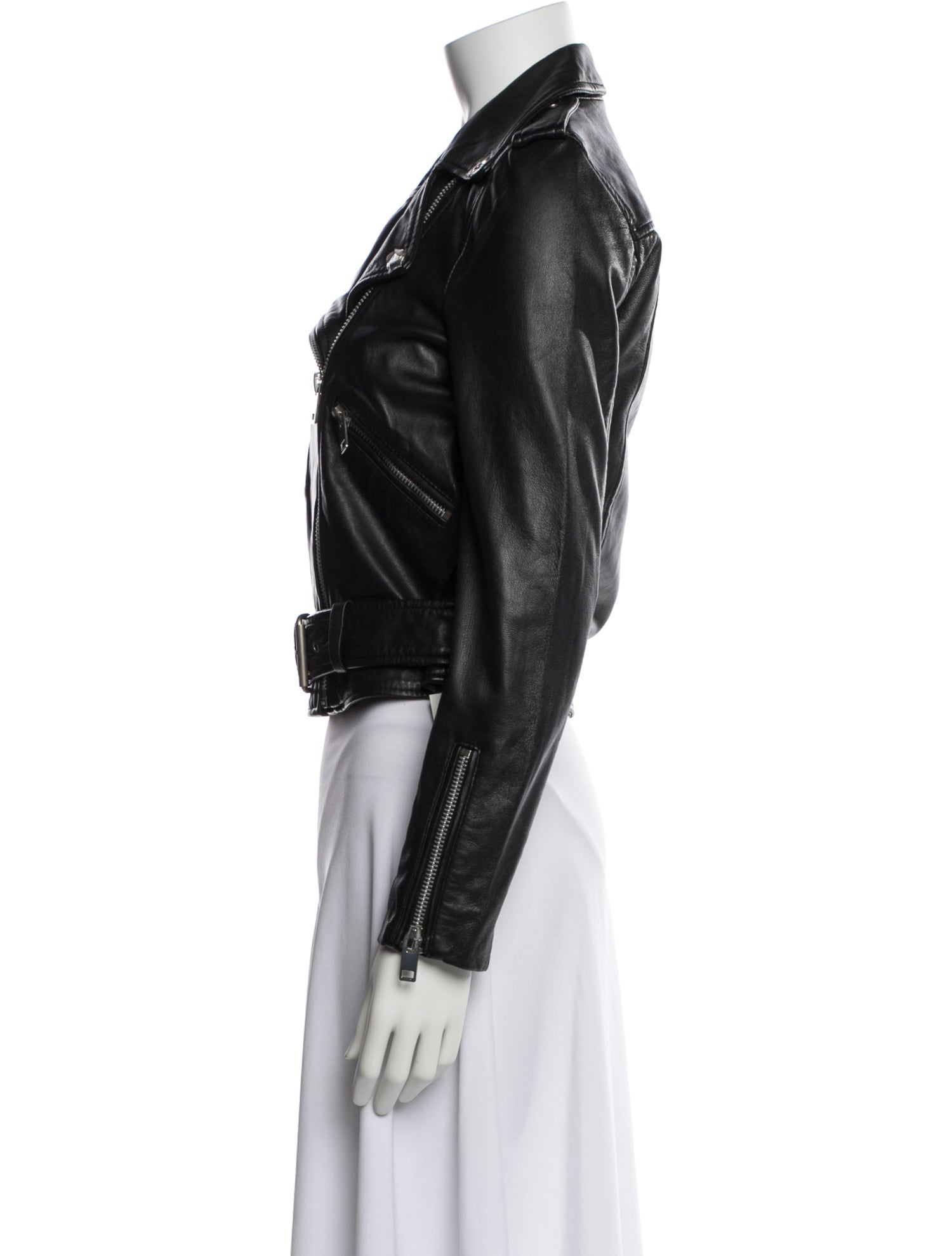 Walter Baker Lamb Leather Biker Jacket w/ Tags