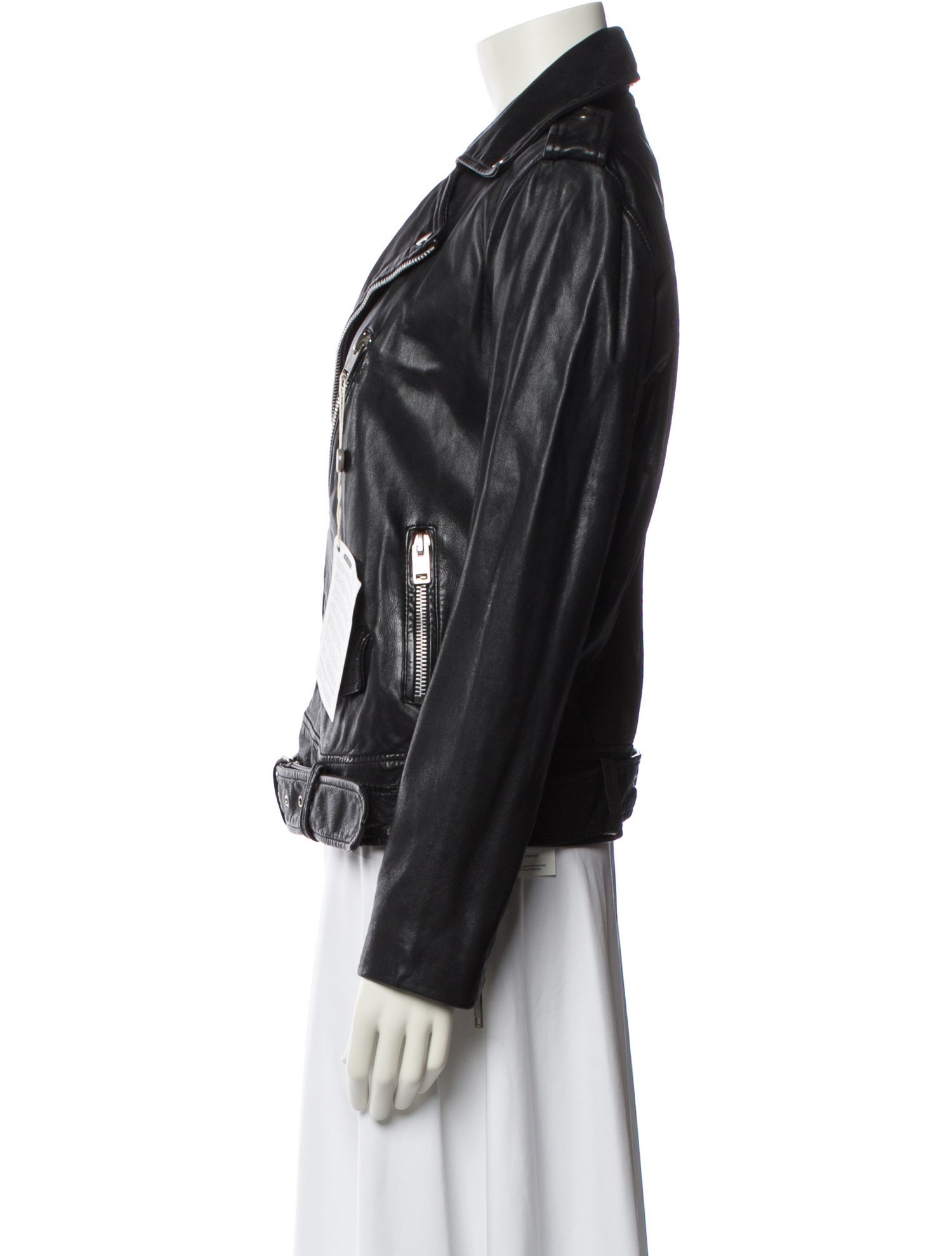 Walter Baker Lamb Leather Biker Jacket