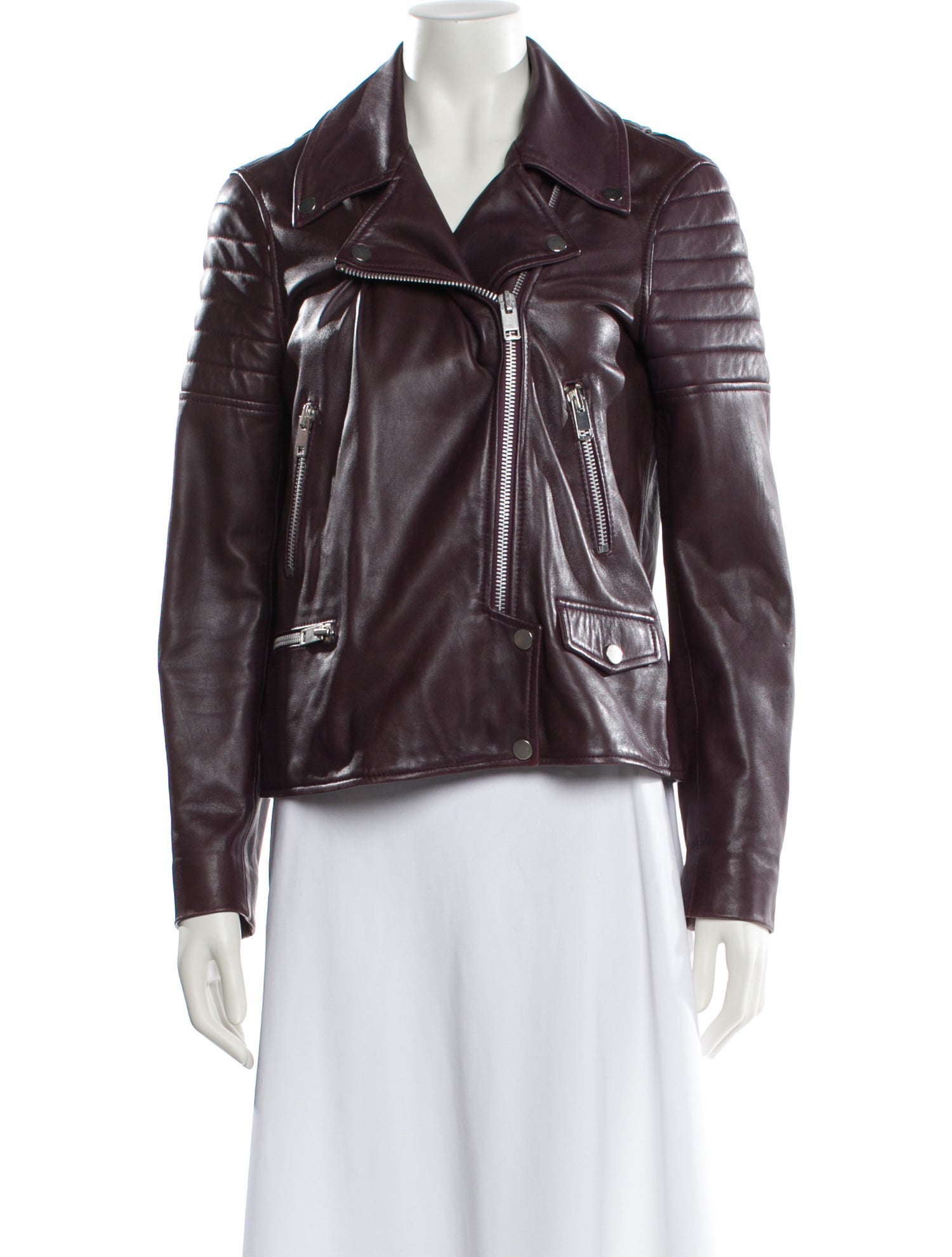 Walter Baker Lamb Leather Biker Jacket
