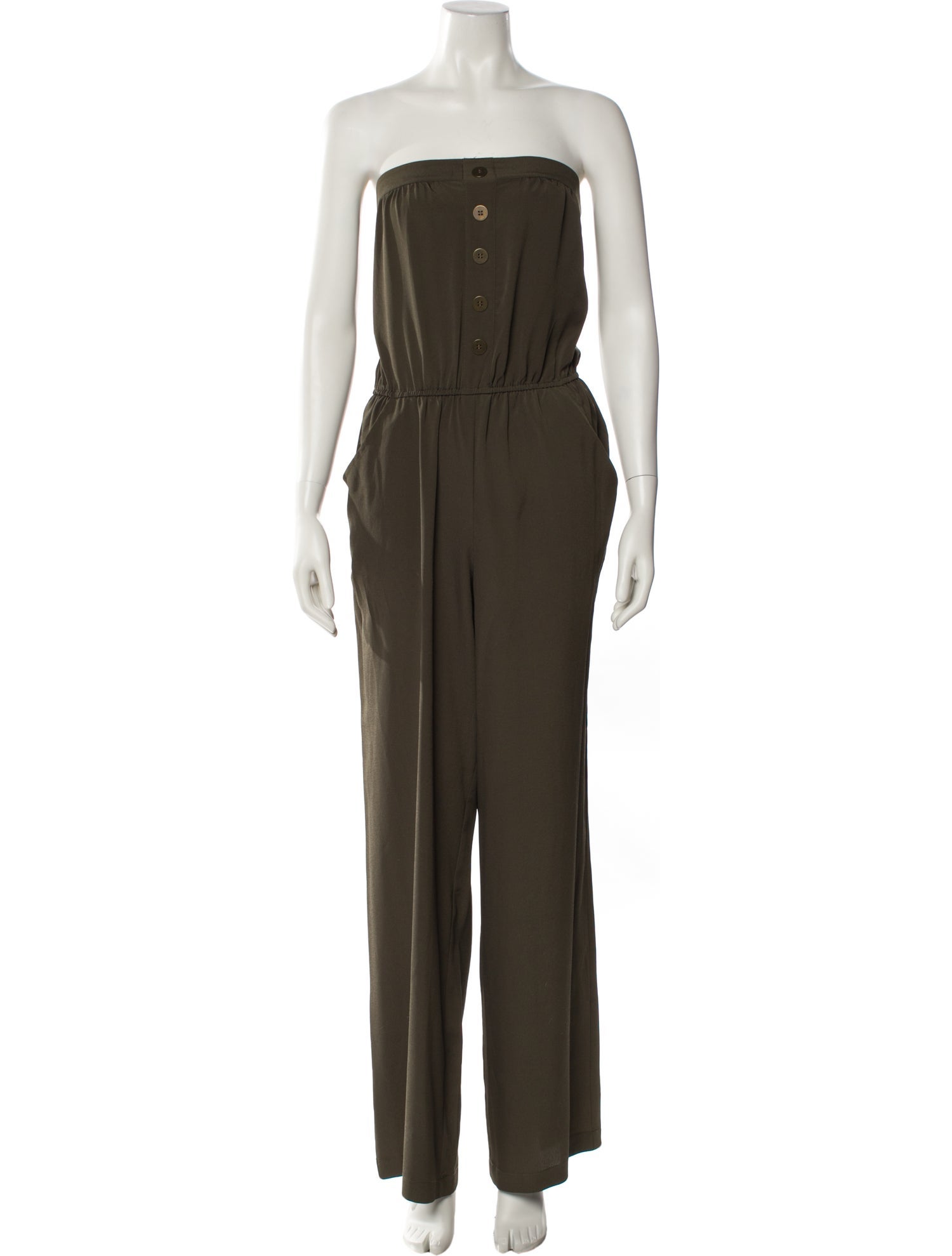 Walter Baker Strapless Jumpsuit