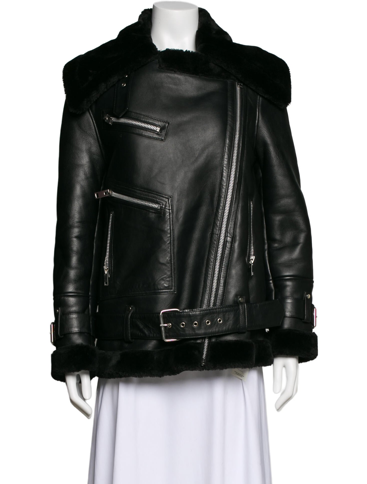 Walter Baker Lamb Leather Biker Jacket