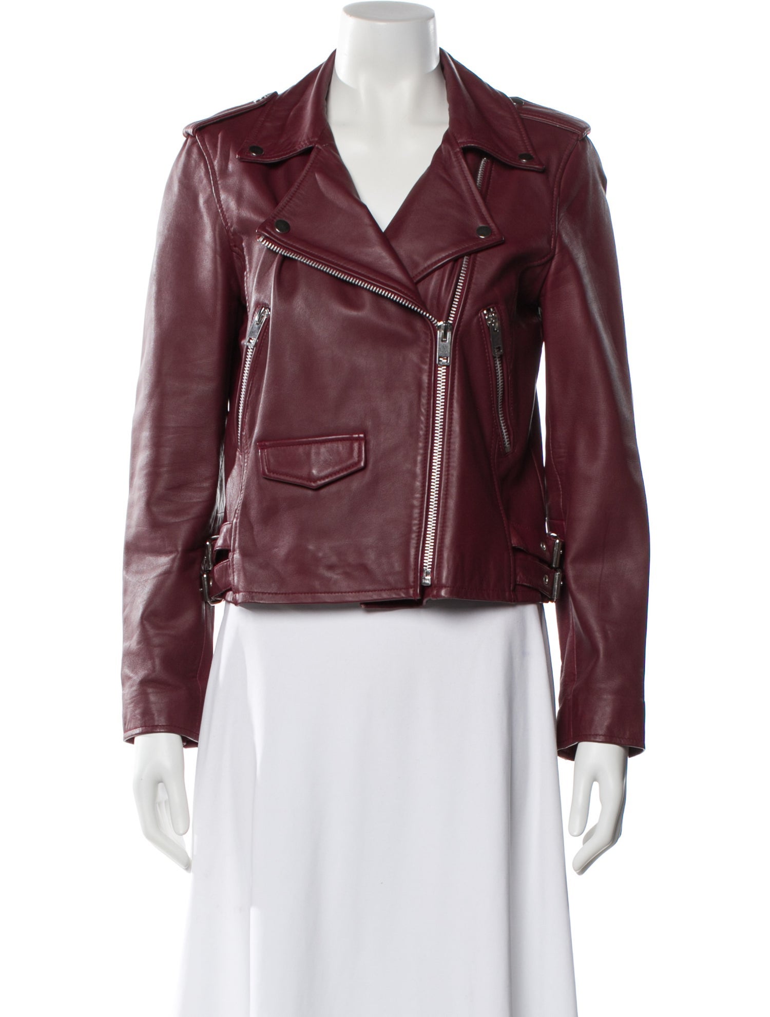 Walter Baker Lamb Leather Biker Jacket