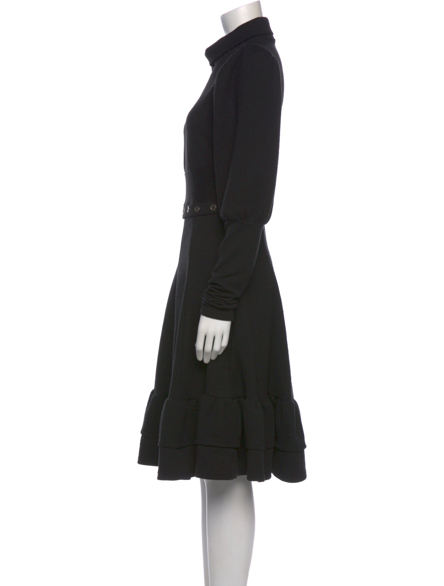 Walter Baker Turtleneck Midi Length Dress