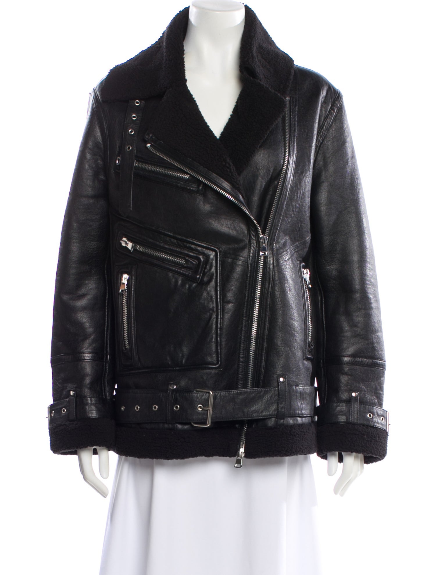 Walter Baker Leather Biker Jacket