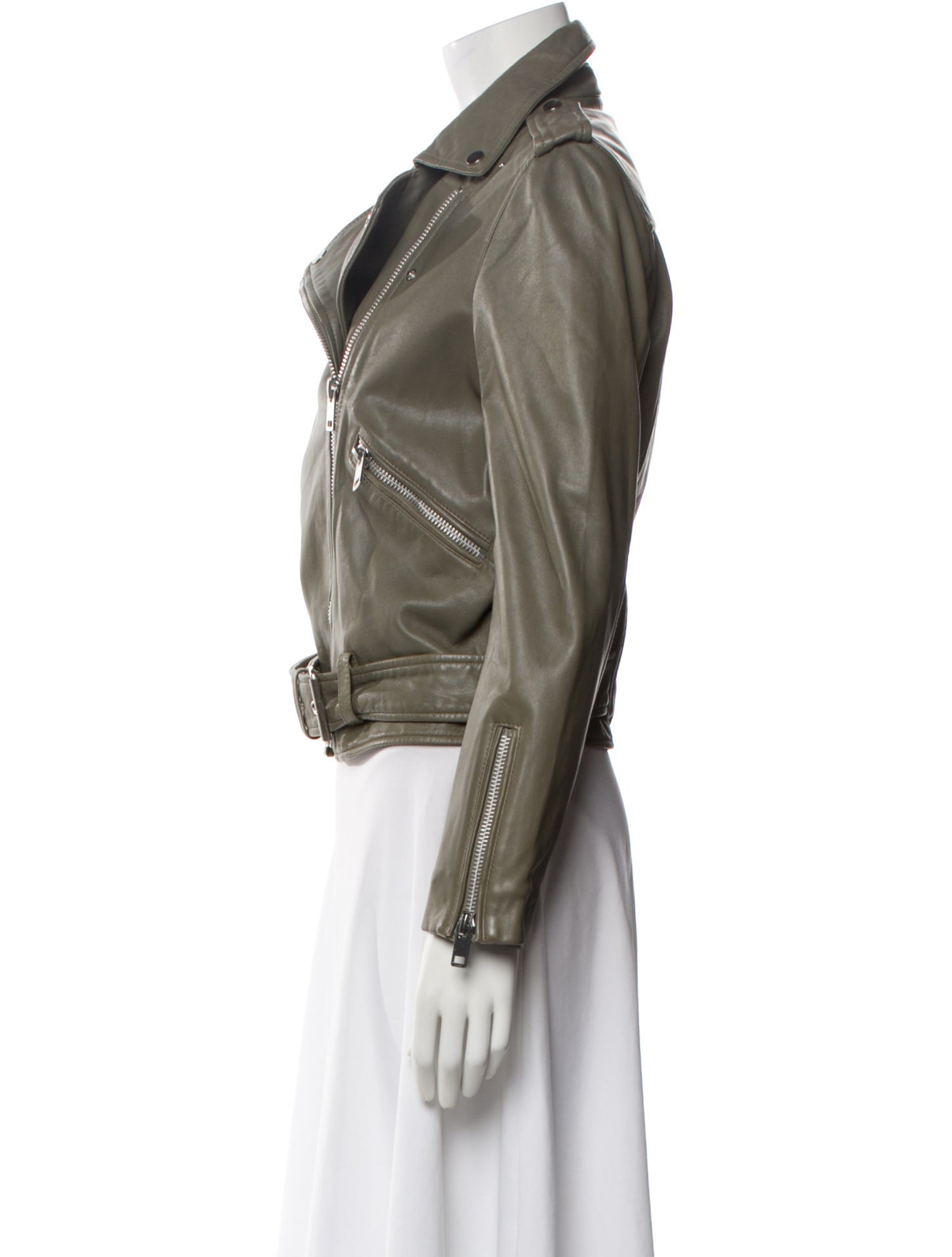 Walter Baker Lamb Leather Biker Jacket