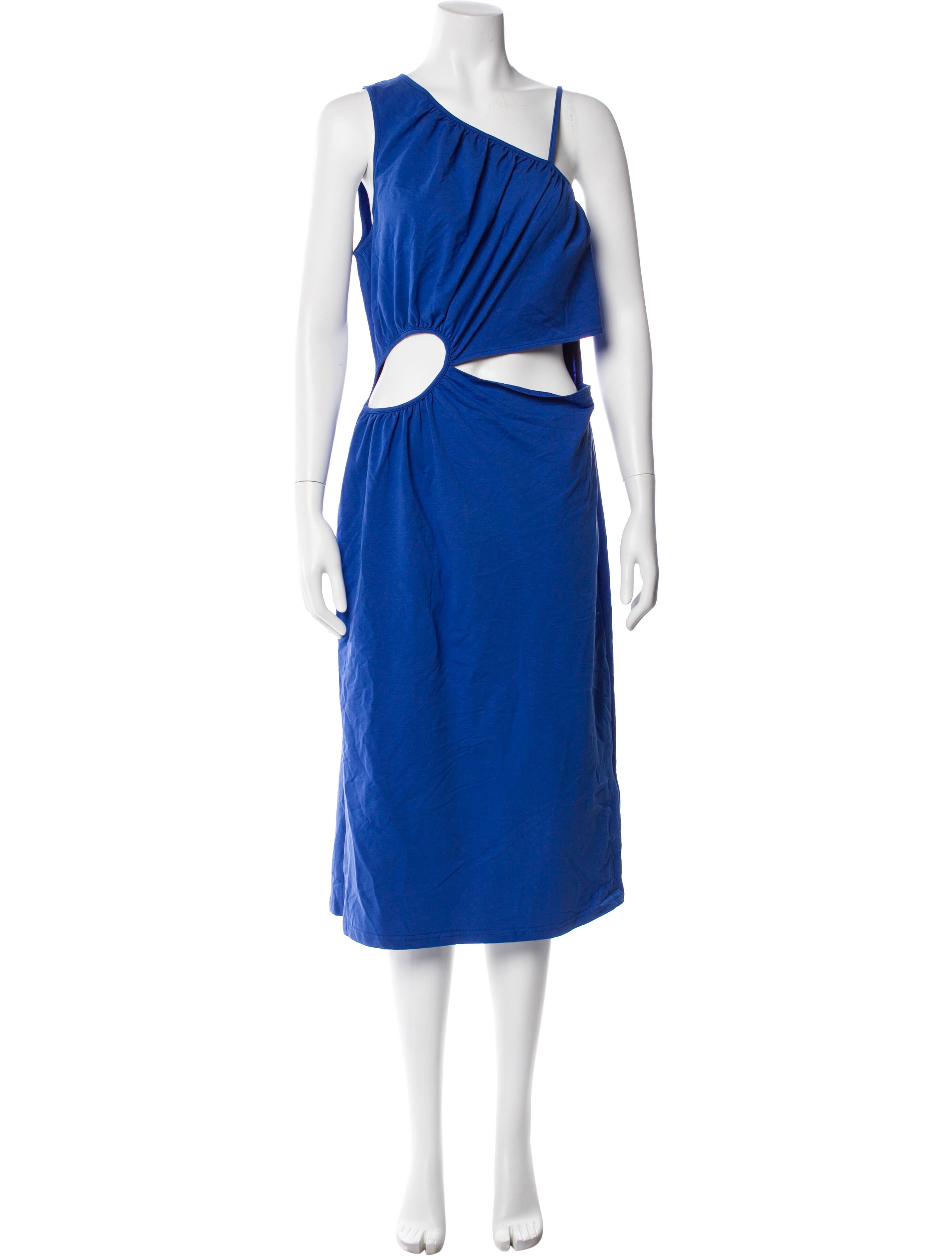 Walter Baker One-Shoulder Midi Length Dress