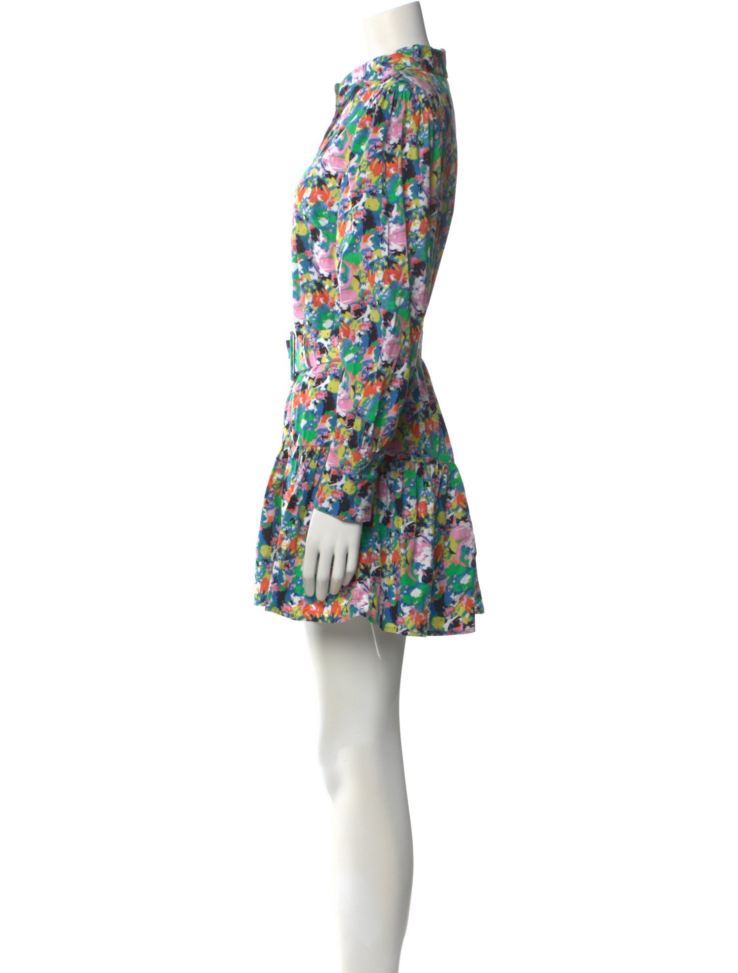 Walter Baker Floral Print Mini Dress