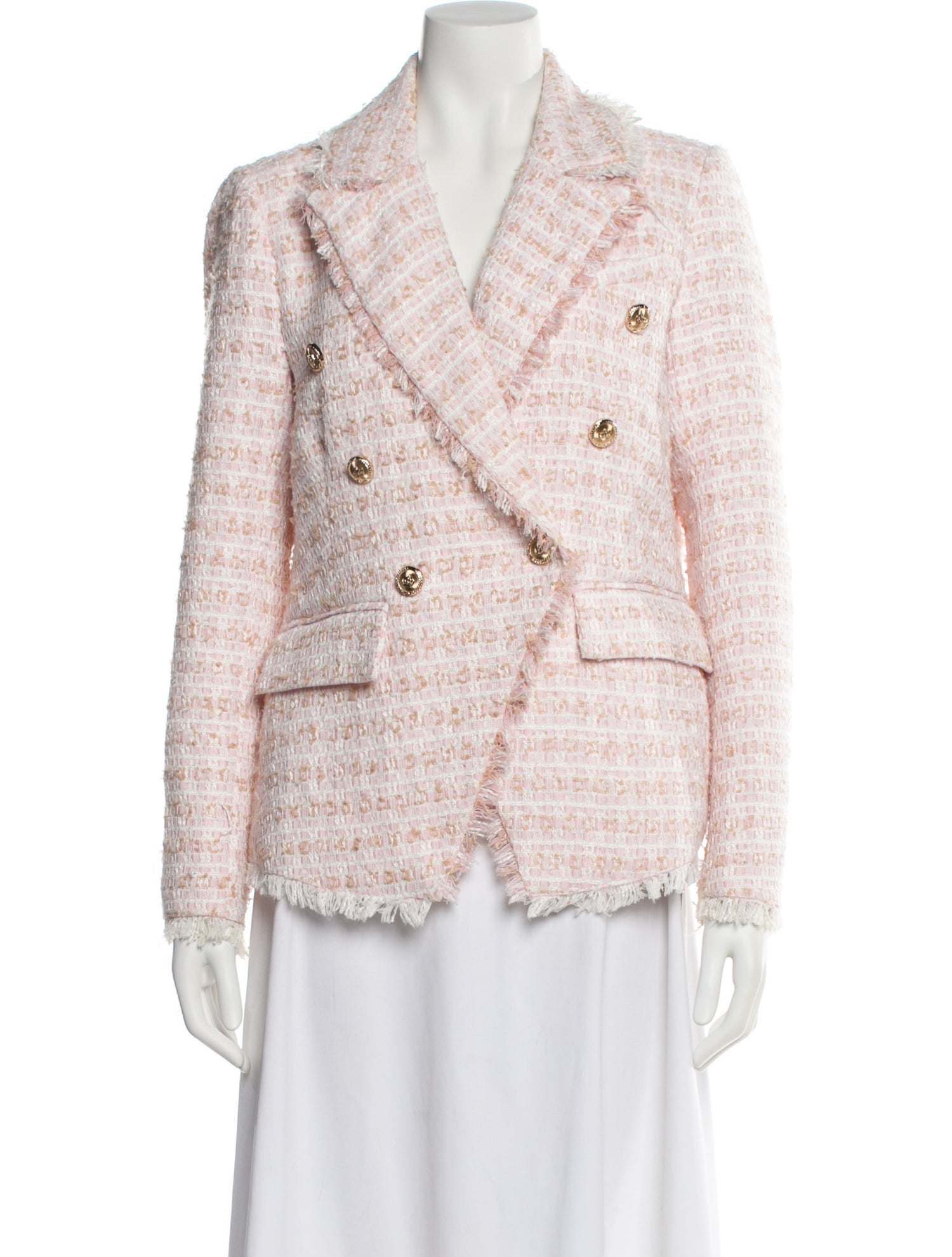 Walter Baker Plaid Print Blazer