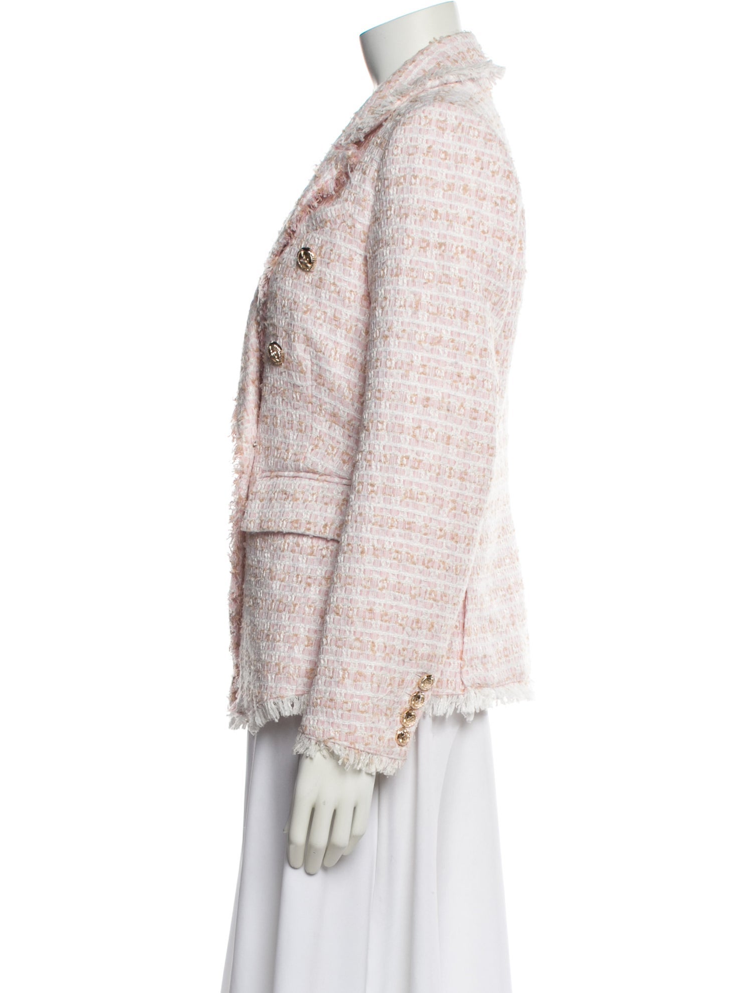 Walter Baker Plaid Print Blazer