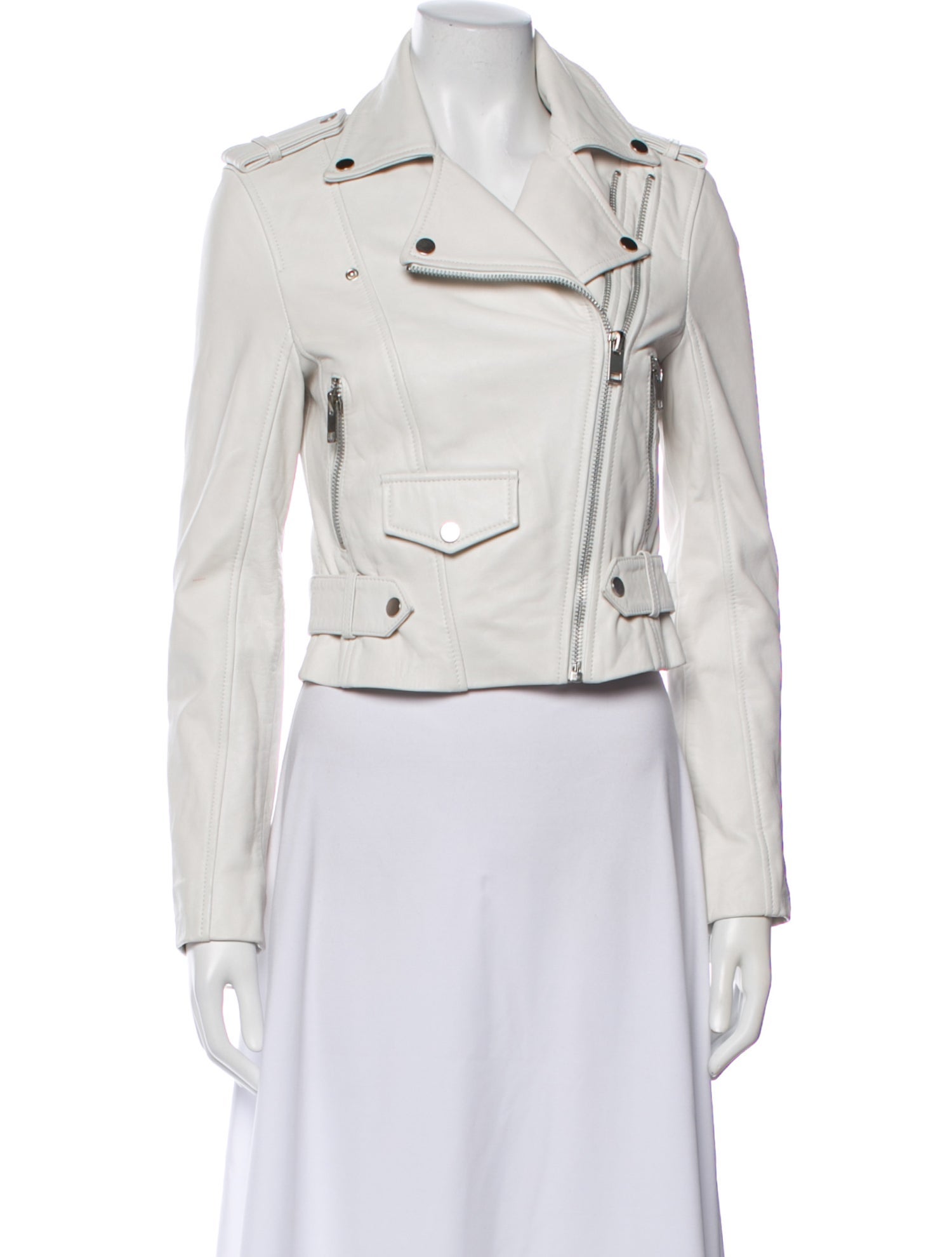 Walter Baker Lamb Leather Biker Jacket