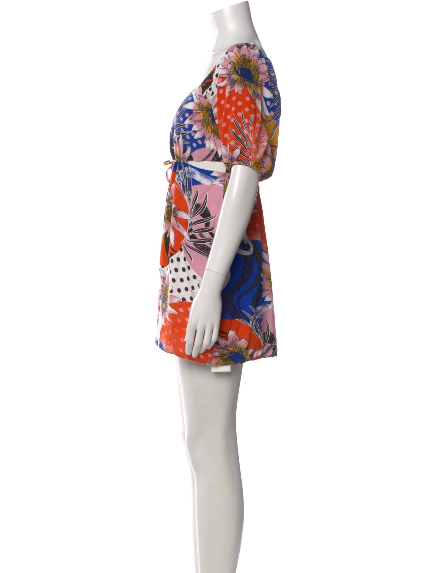 Walter Baker Printed Mini Dress