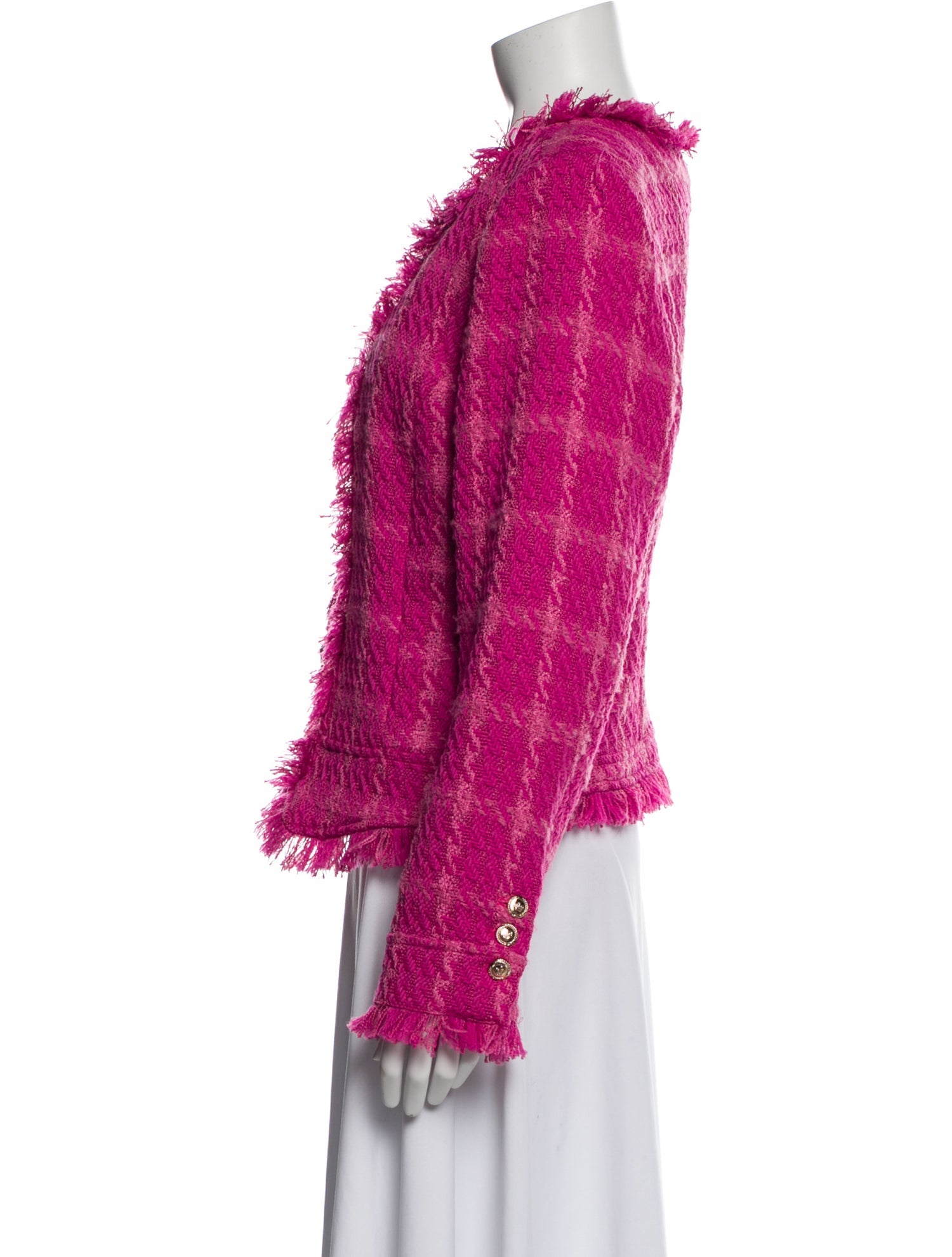 Walter Baker Plaid Print Evening Jacket