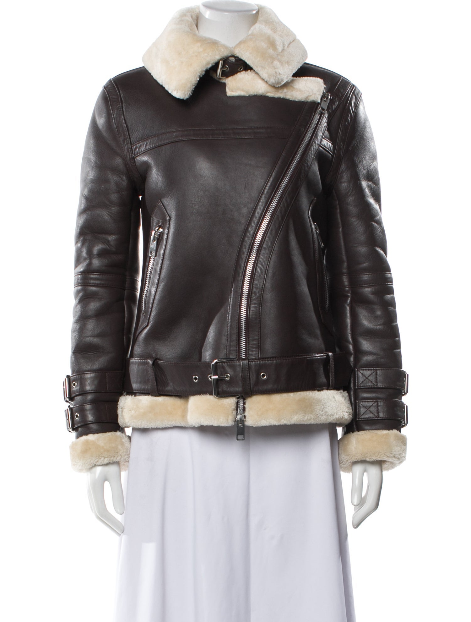 Walter Baker Lamb Leather Biker Jacket