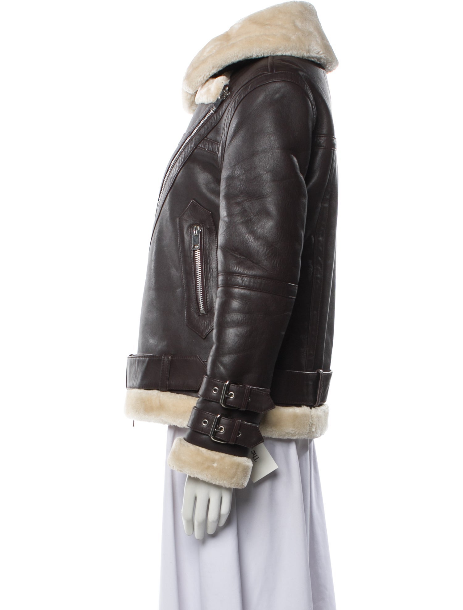 Walter Baker Lamb Leather Biker Jacket