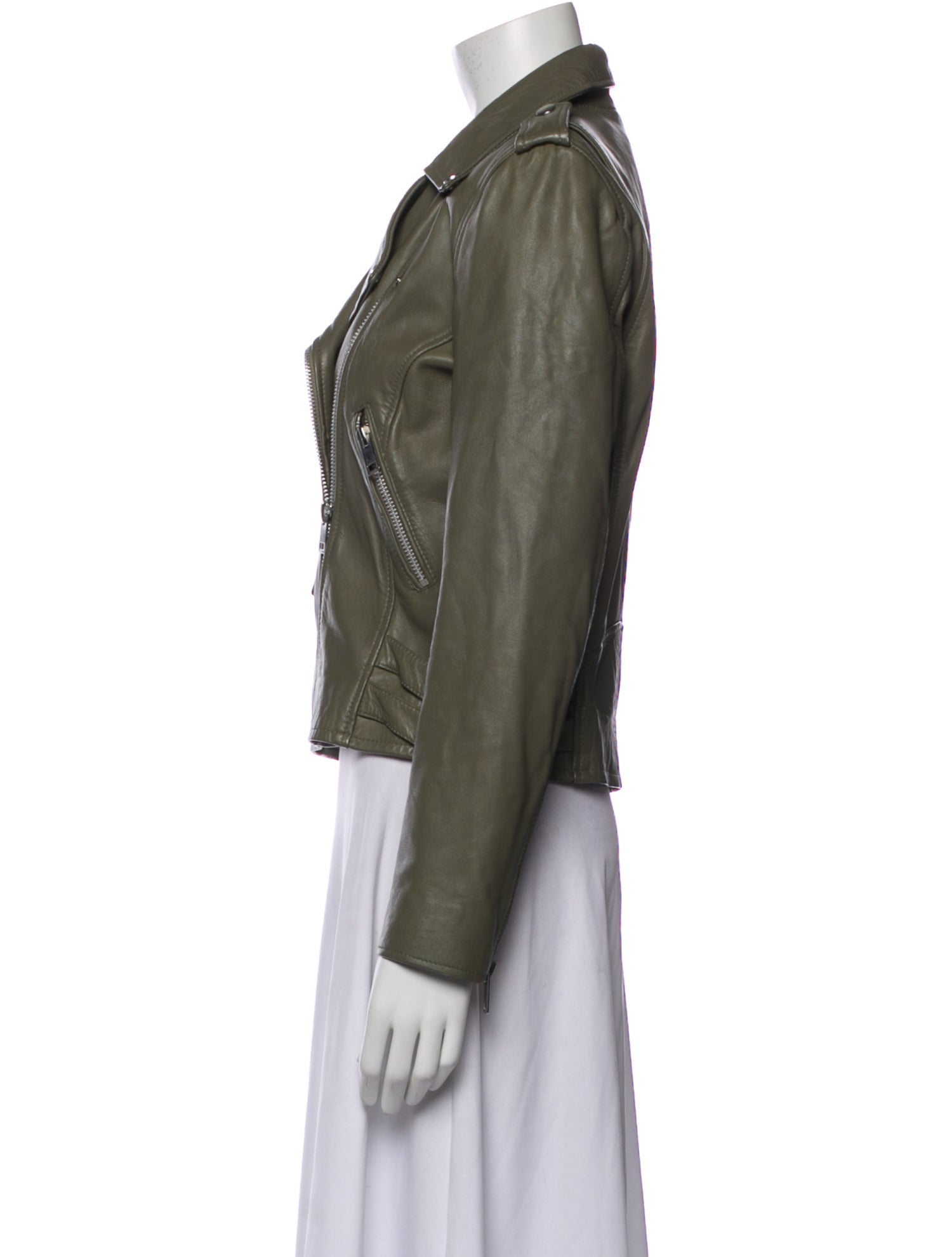 Walter Baker Lamb Leather Biker Jacket