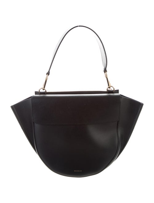 Wandler Leather Shoulder Bag Black
