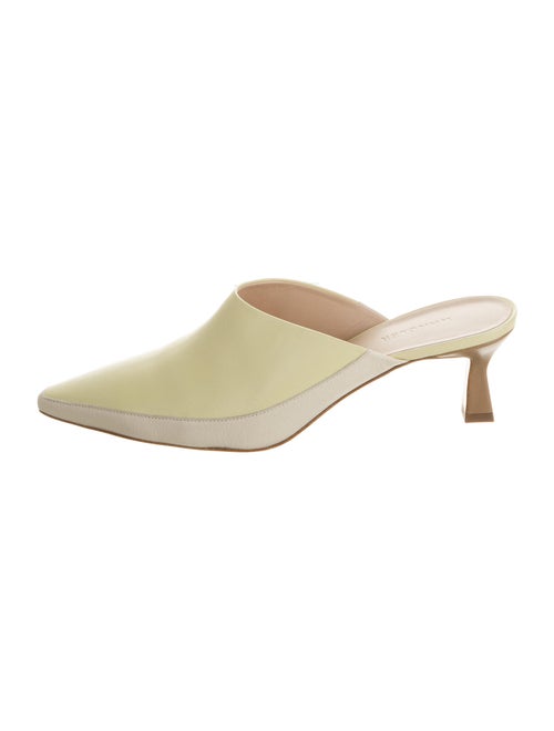 Wandler Leather Mules Green