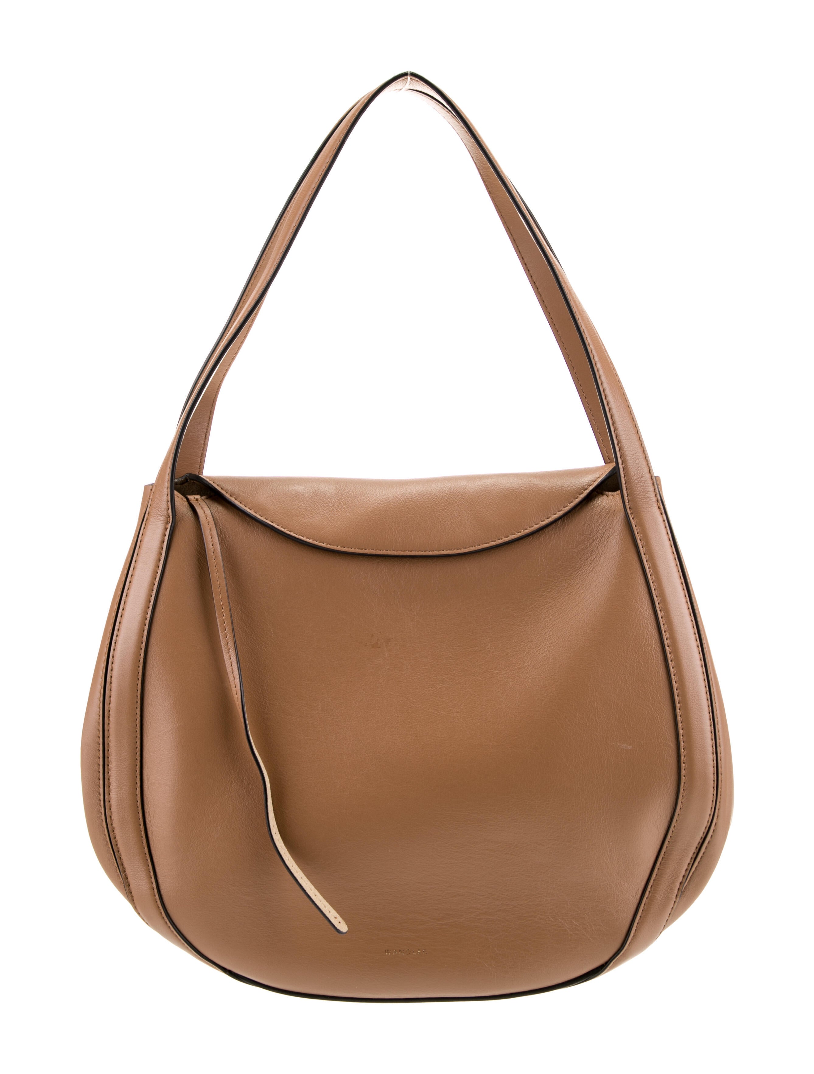Cartier Panthere Nappa Leather Hobo Bag Brown Hobos Handbags CRT94567 The RealReal