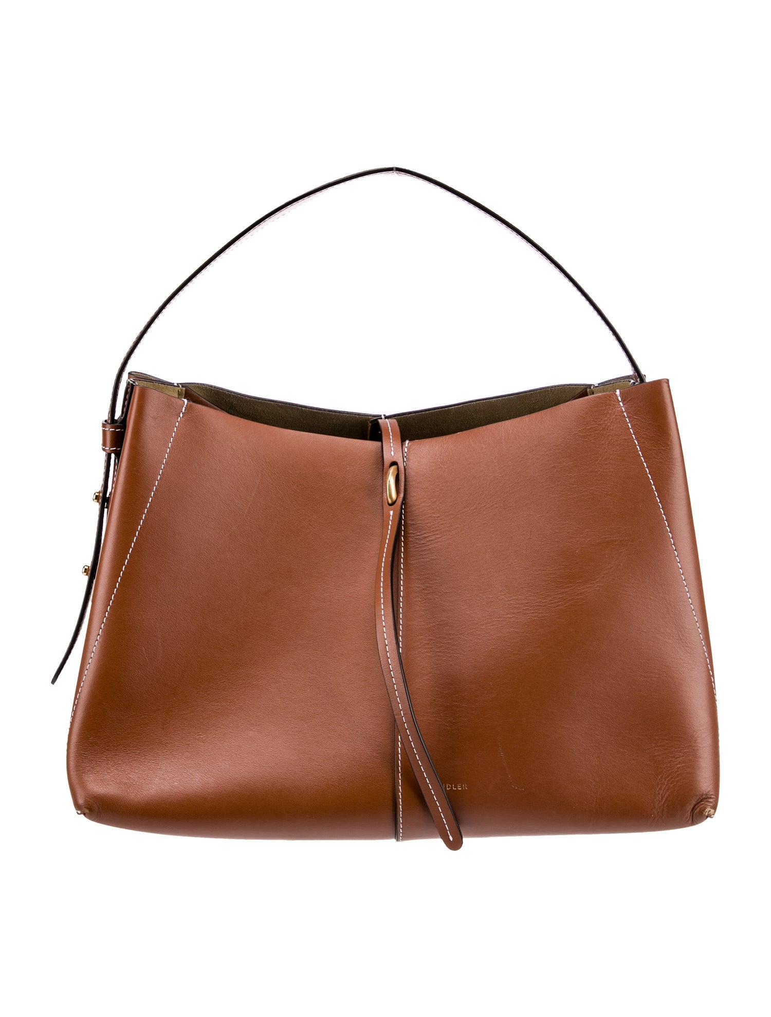 WANDLER Leather Handle Bag