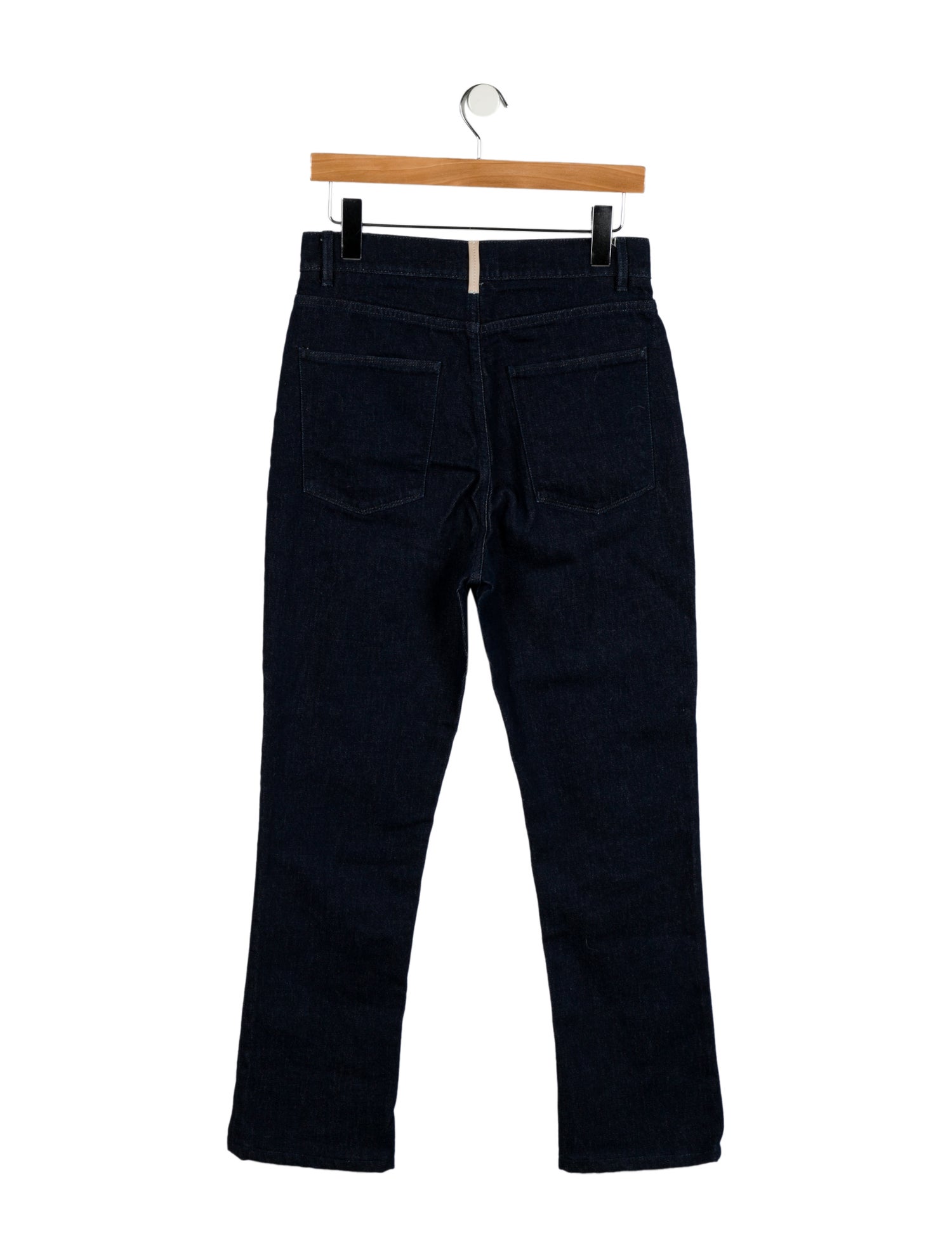 WANDLER High-Rise Straight Leg Jeans