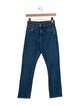 WANDLER Mid-Rise Straight Leg Jeans