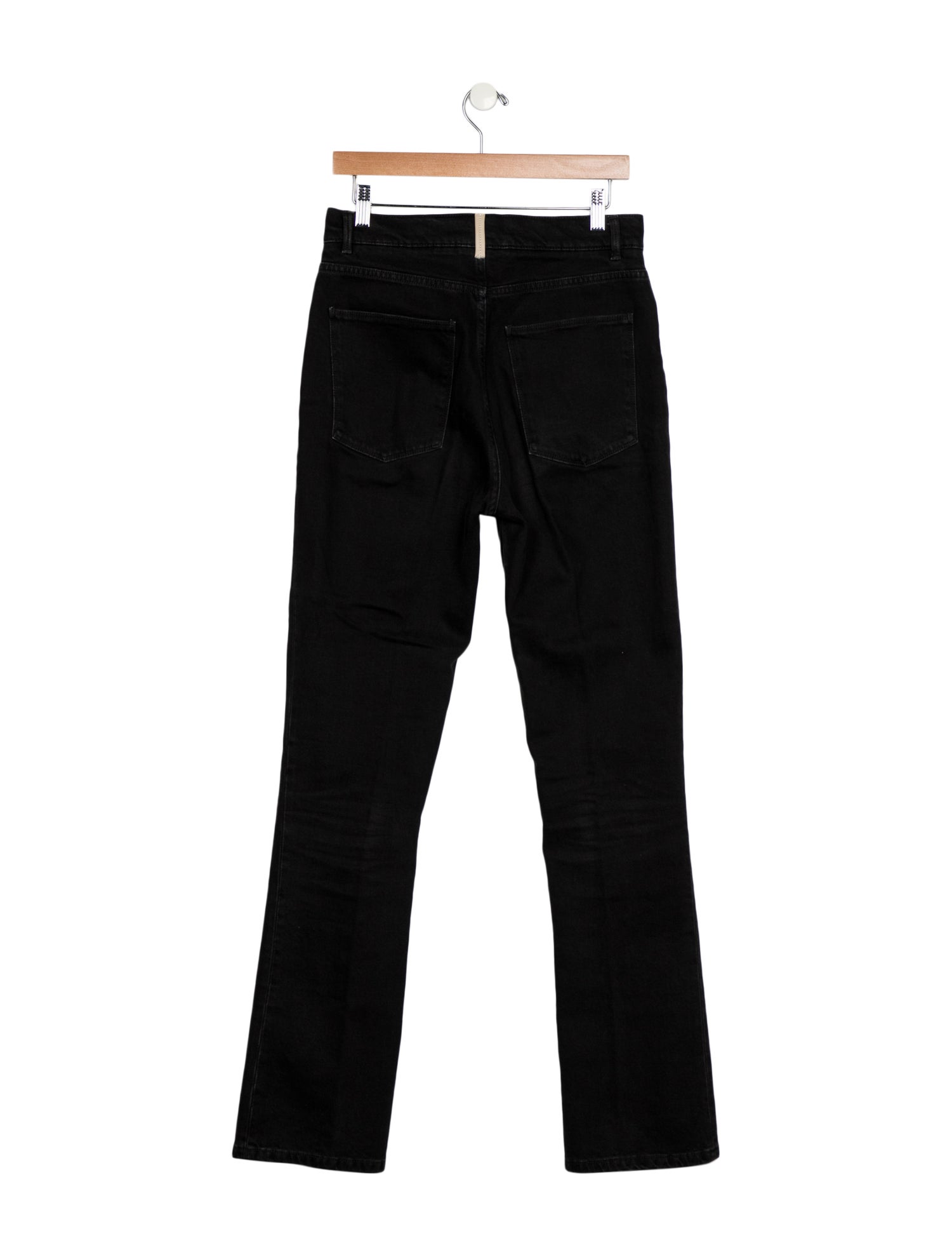 WANDLER High-Rise Straight Leg Jeans