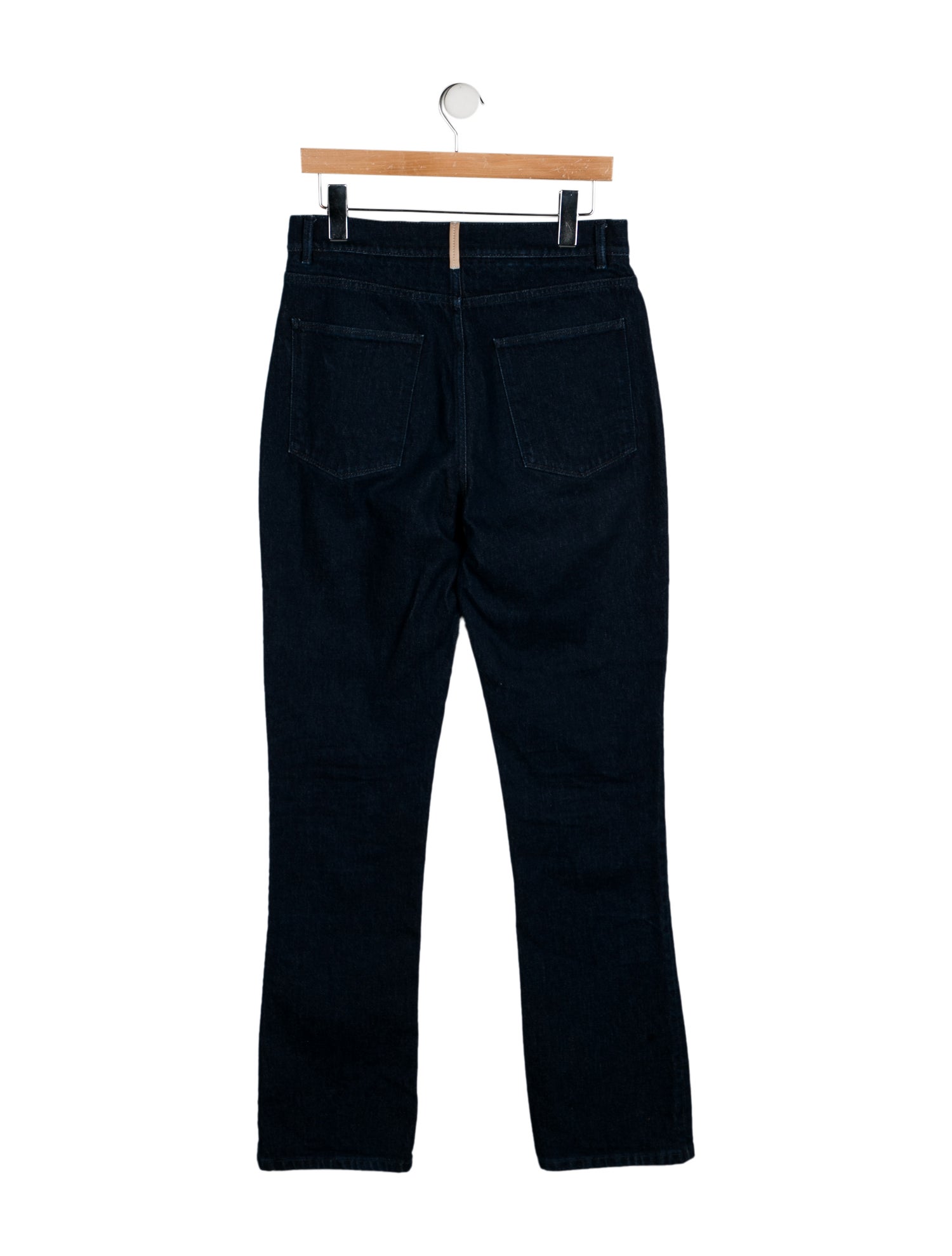 WANDLER High-Rise Straight Leg Jeans