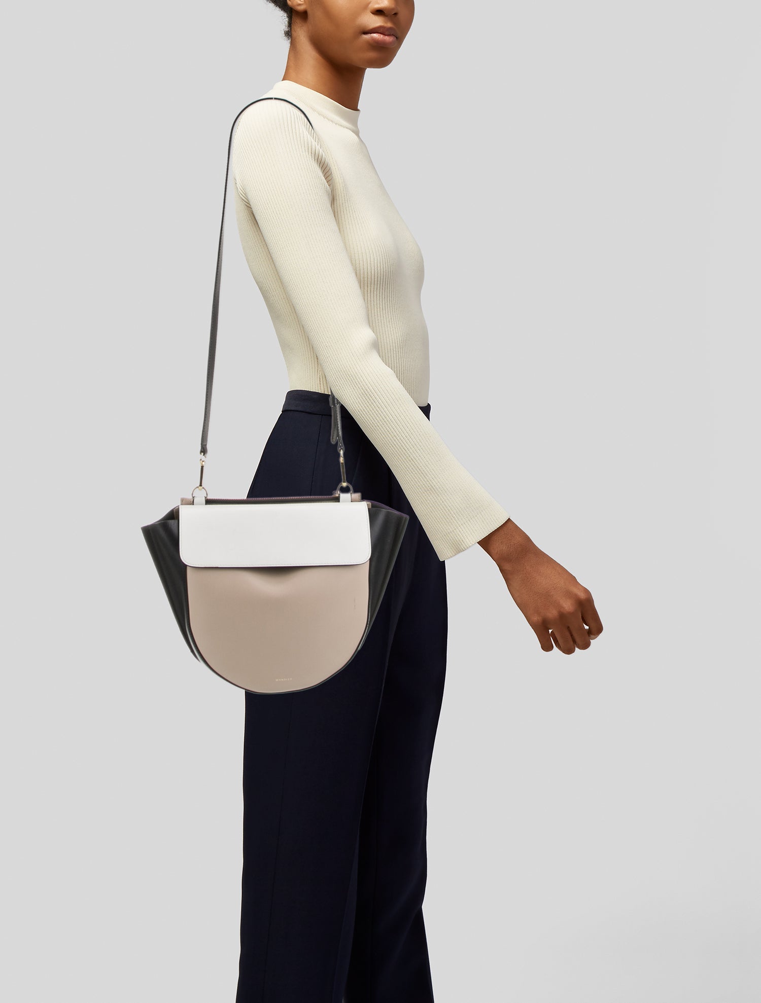 WANDLER Leather Crossbody Bag Neutrals Crossbody Bags Handbags WWAND23454 The RealReal
