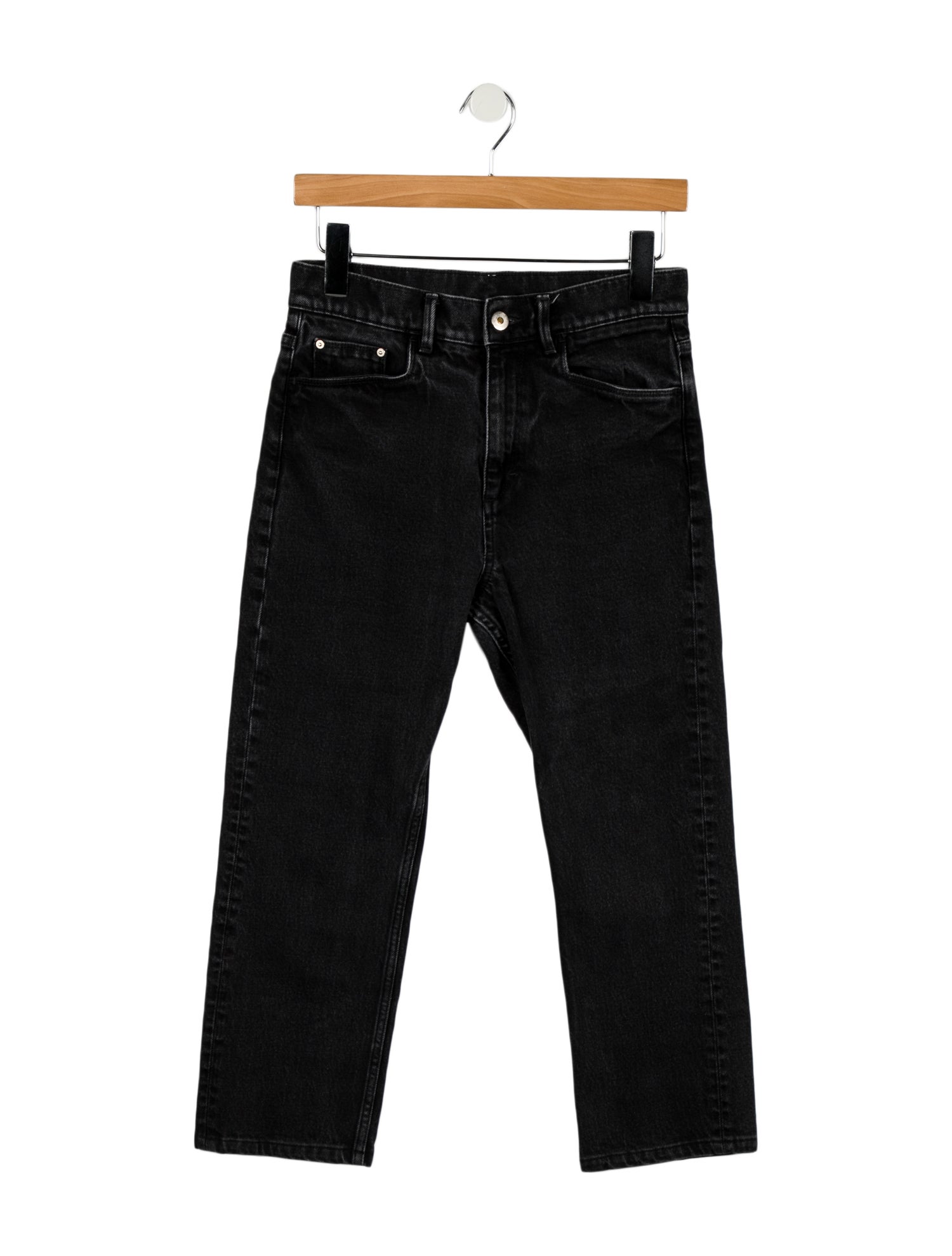 WANDLER High-Rise Straight Leg Jeans
