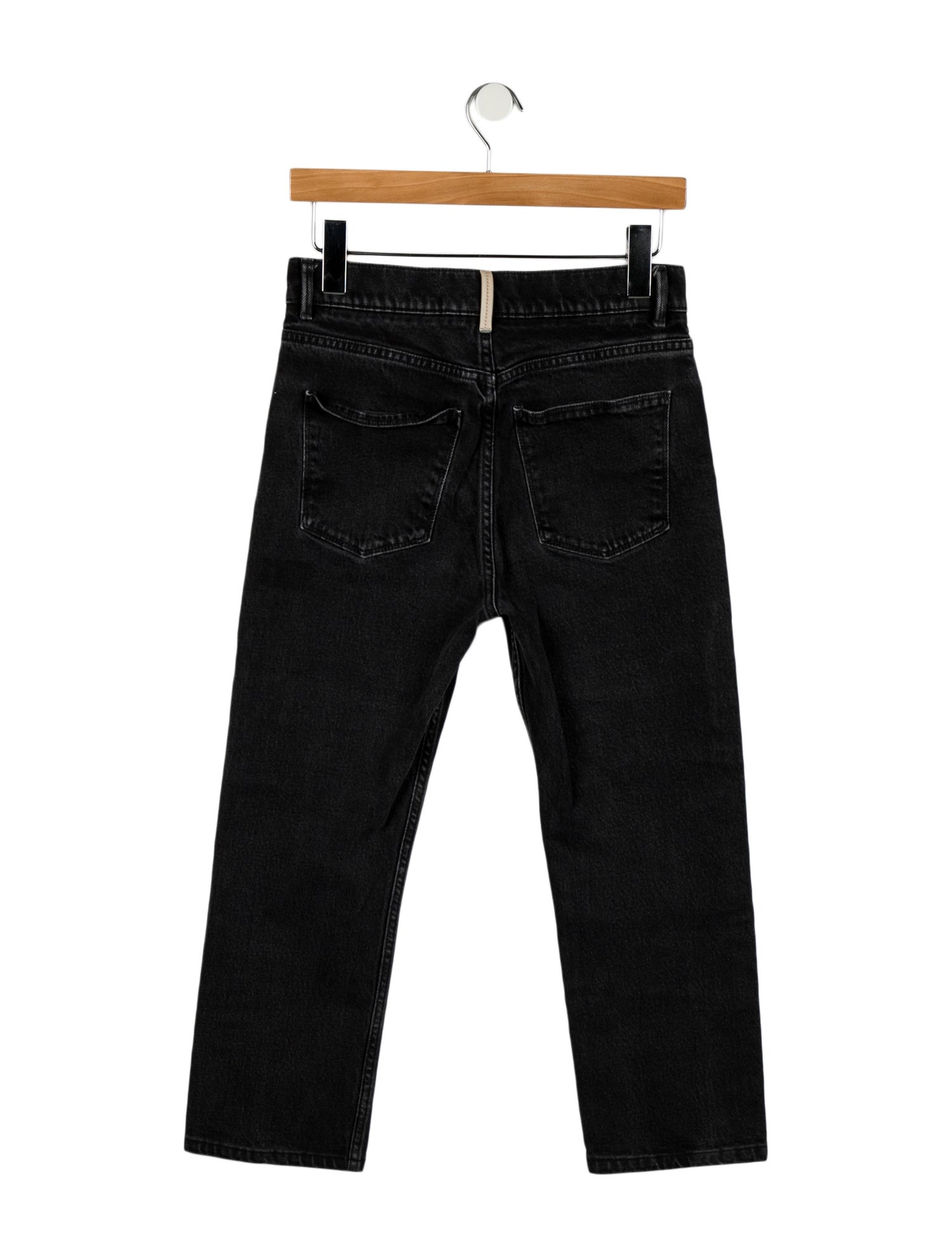 WANDLER High-Rise Straight Leg Jeans