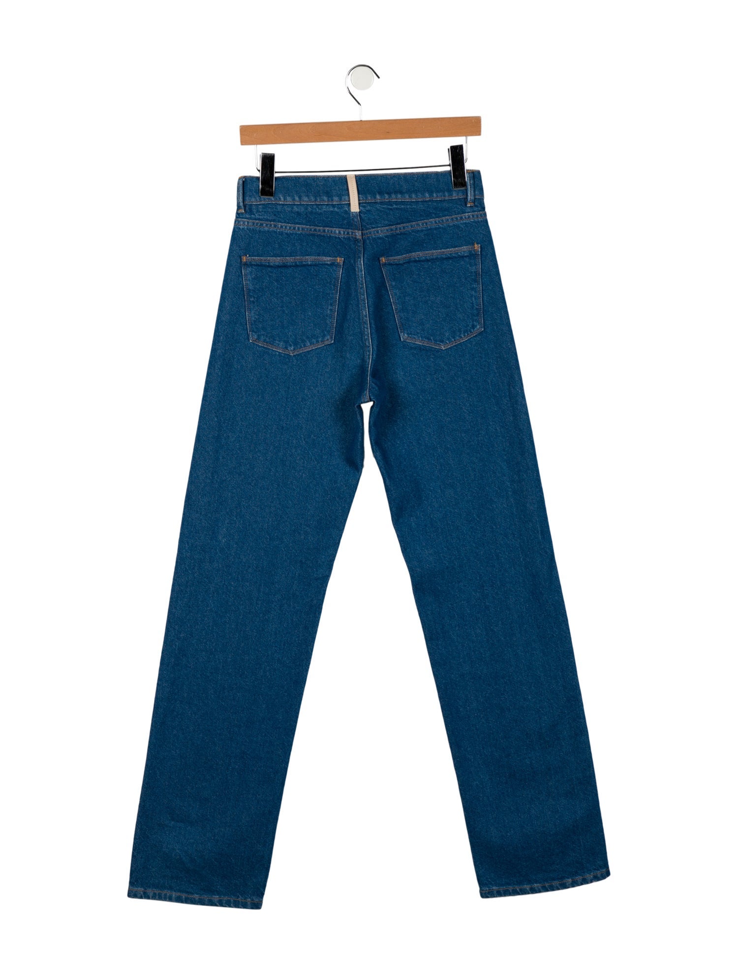 WANDLER High-Rise Straight Leg Jeans