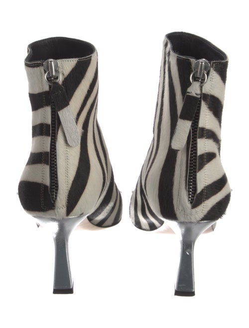 WANDLER Ponyhair Printed Sock Boots