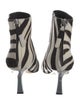 WANDLER Ponyhair Printed Sock Boots