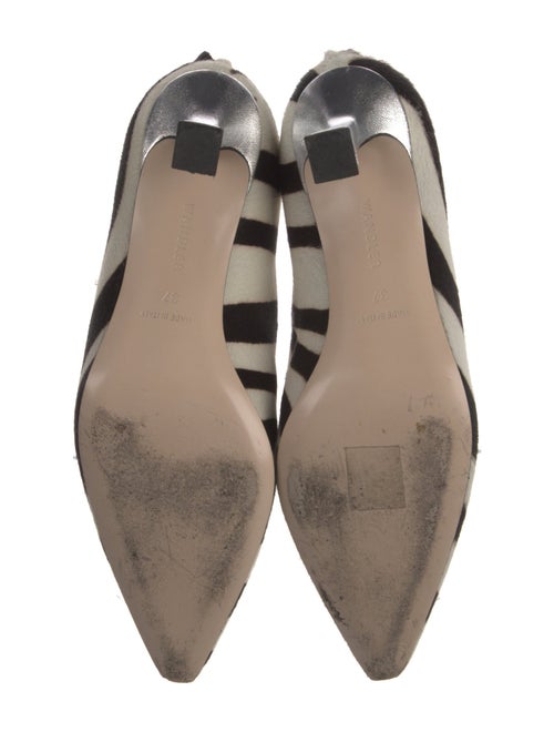 WANDLER Ponyhair Printed Sock Boots