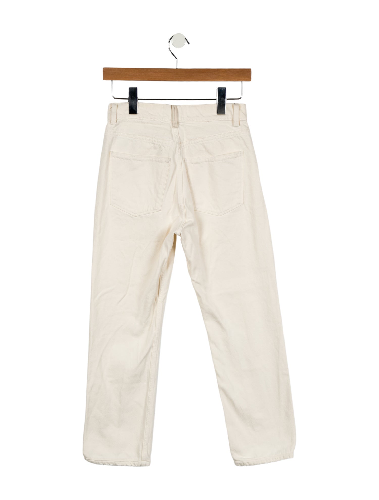 WANDLER Mid-Rise Straight Leg Jeans