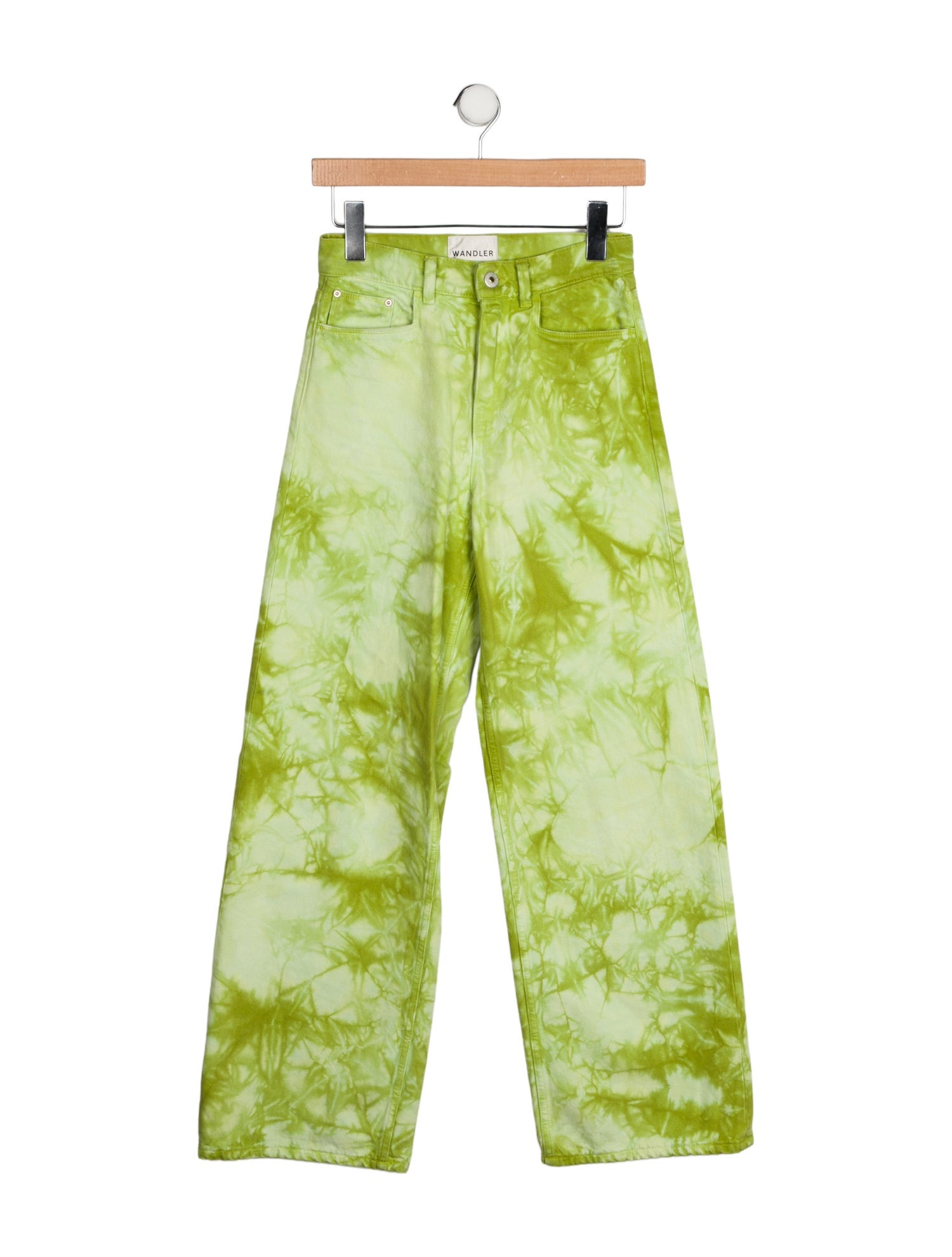 WANDLER High-Rise Wide Leg Jeans