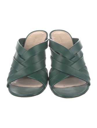 WANDLER Leather Slides