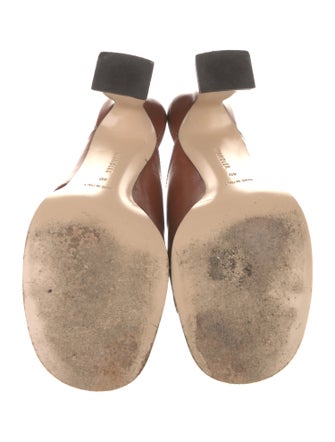 WANDLER Leather Cutout Accent Slides