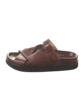 WANDLER Leather Slides