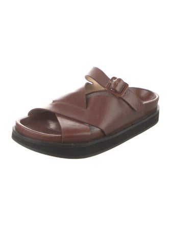 WANDLER Leather Slides