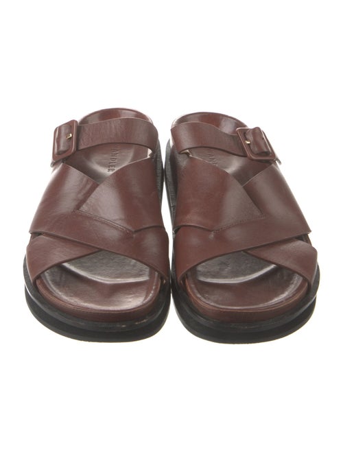 WANDLER Leather Slides