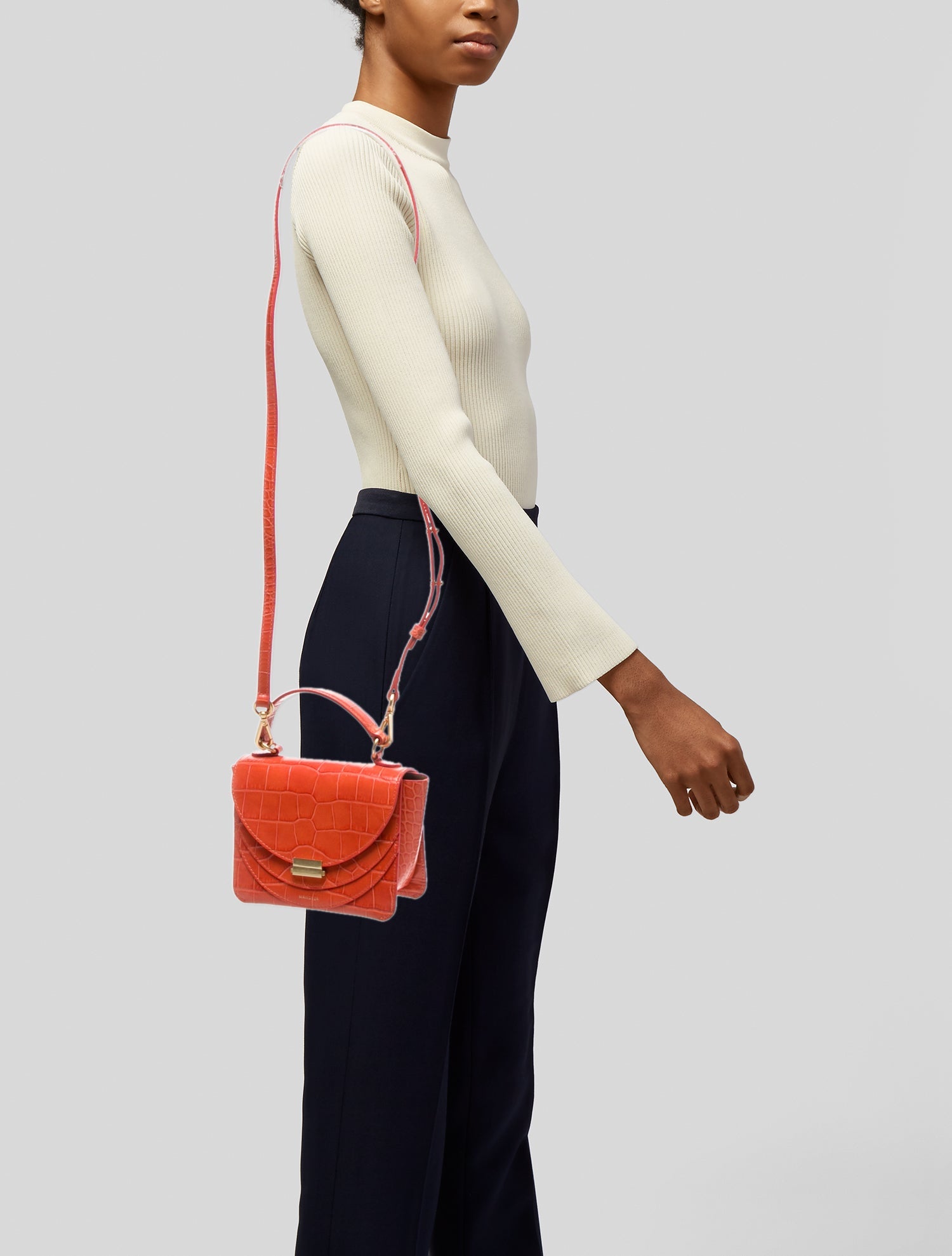 WANDLER Leather Crossbody Bag