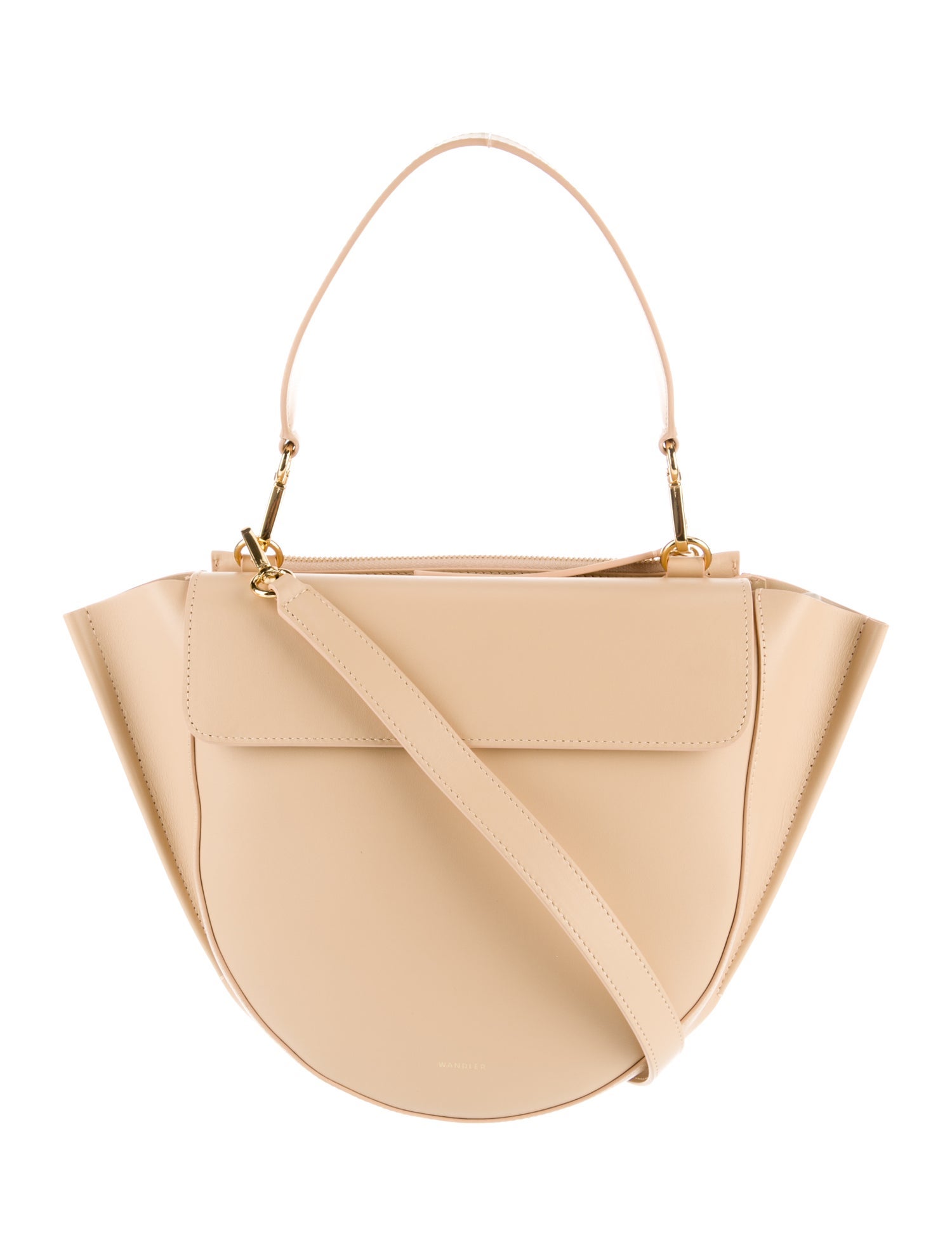 WANDLER Leather Bucket Bag