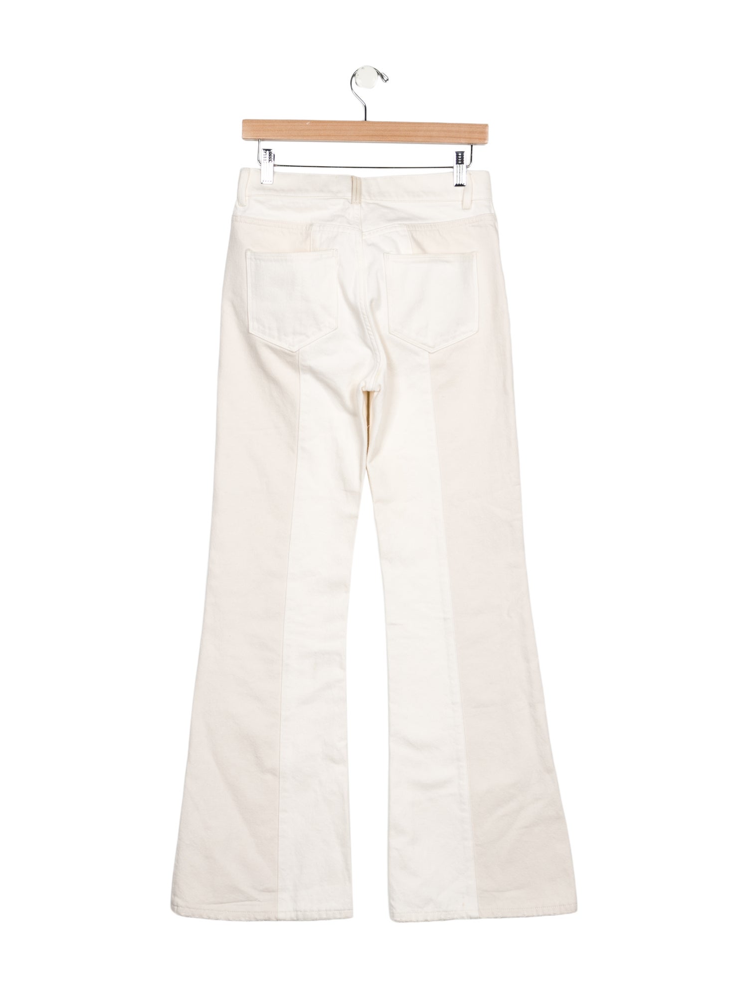 WANDLER Mid-Rise Wide Leg Jeans