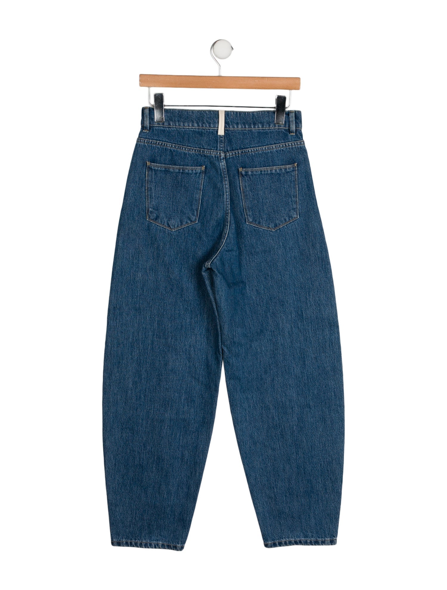 WANDLER High-Rise Straight Leg Jeans