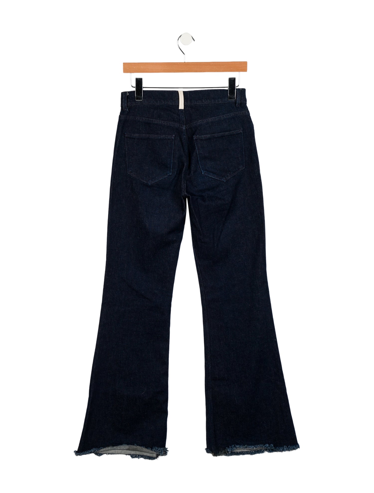 WANDLER Mid-Rise Wide Leg Jeans