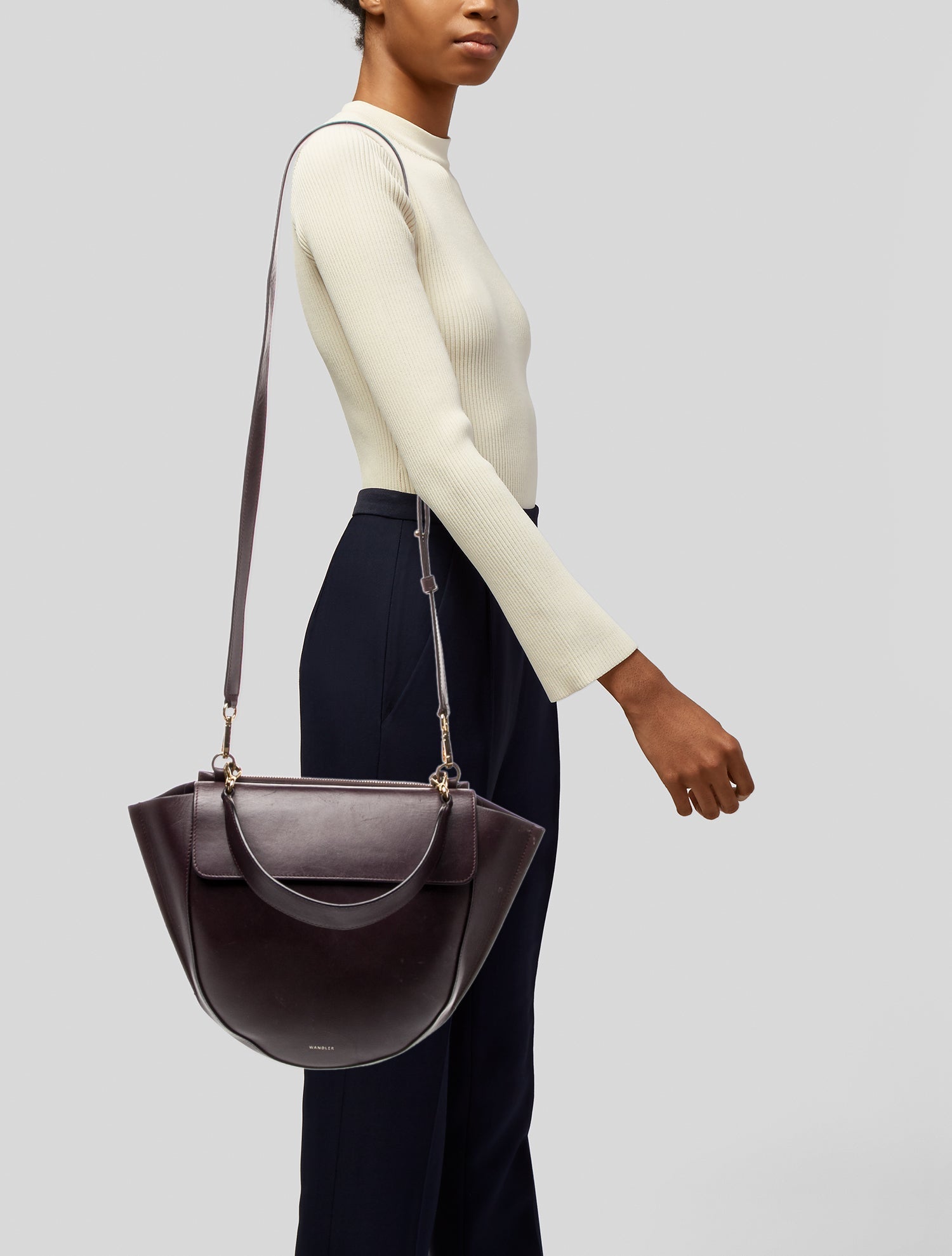WANDLER Leather Shoulder Bag