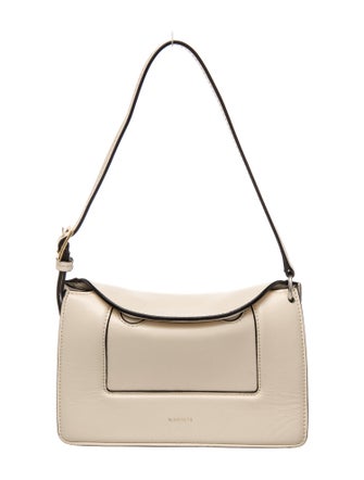 WANDLER Leather Top Handle Bag