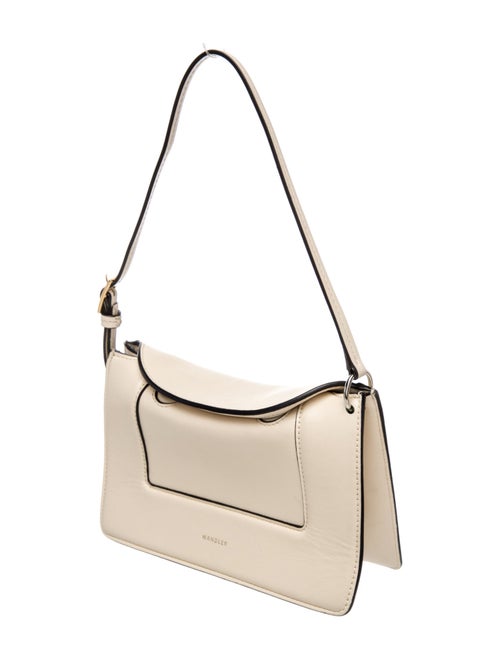 WANDLER Leather Top Handle Bag